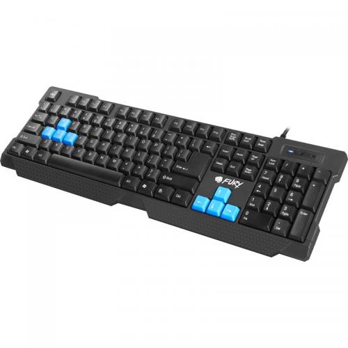 Tastatura Natec Fury Hornet, USB, Black