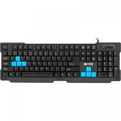 Tastatura Natec Fury Hornet, USB, Black