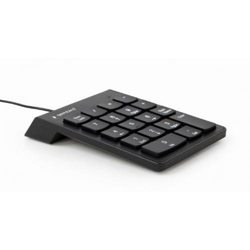 Tastatura numerica Gembird KPD-U-02, USB, Black