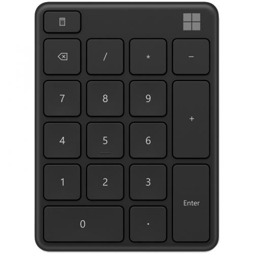Tastatura numerica Microsoft Number Pad, Bluetooth, Black