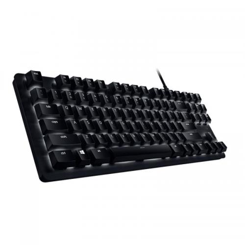 Tastatura Razer BlackWidow Lite Orange Switch Mecanica, White LED, USB, Black