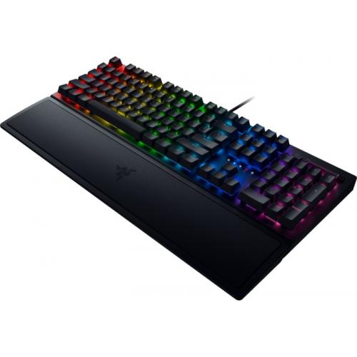 Tastatura Razer BlackWidow V3 Green Switch, RGB LED, USB, Black