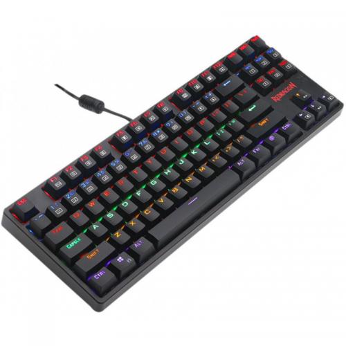 Tastatura Redragon Daksa, RGB LED, USB, Black