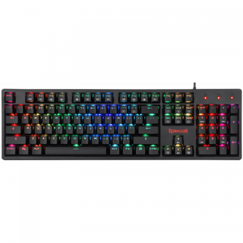 Tastatura Redragon Kama, RGB LED, USB, Black