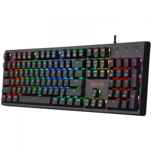 Tastatura Redragon Kama, RGB LED, USB, Black