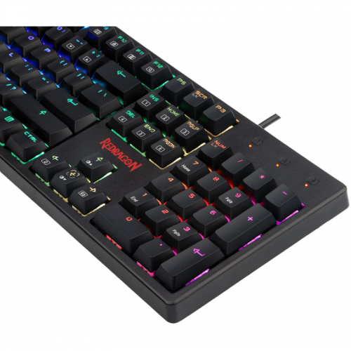 Tastatura Redragon Kama, RGB LED, USB, Black