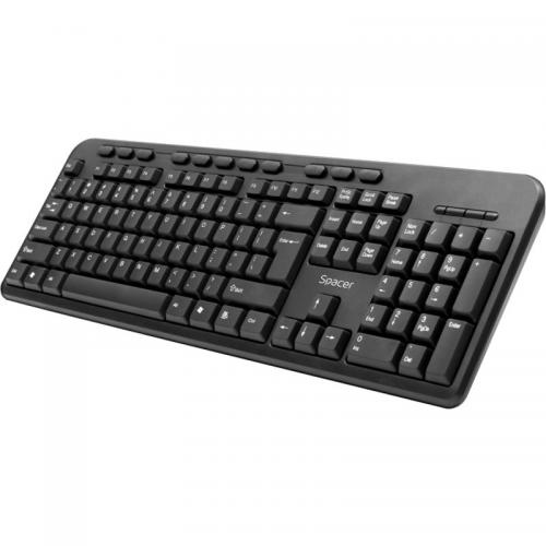 Tastatura Spacer SPKB-169, USB, Black