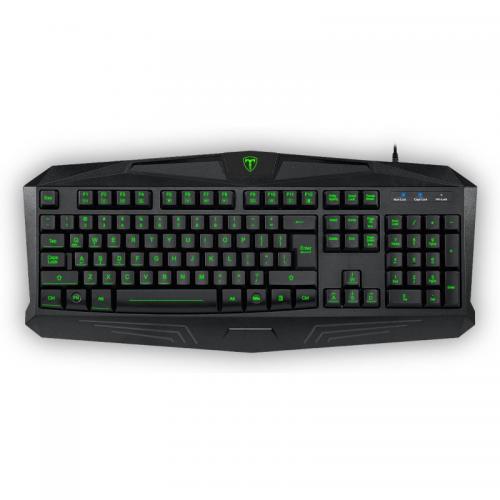 Tastatura T-Dagger Minesweeping, Green LED, USB, Black