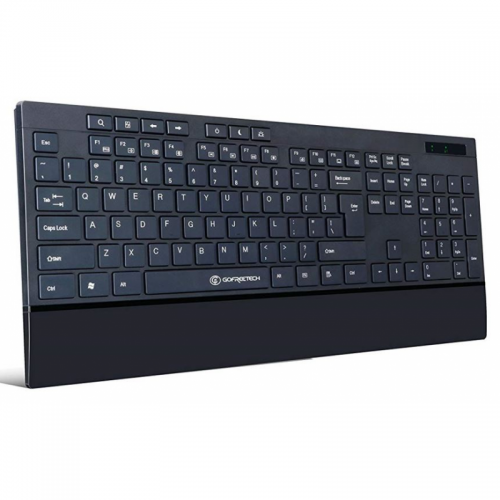 Tastatura wireless Gofreetech GFT-K002, USB, Black