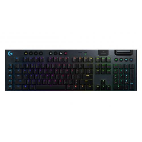 Tastatura Wireless Logitech G915 GL Linear, RGB LED, USB, Layout US, Black