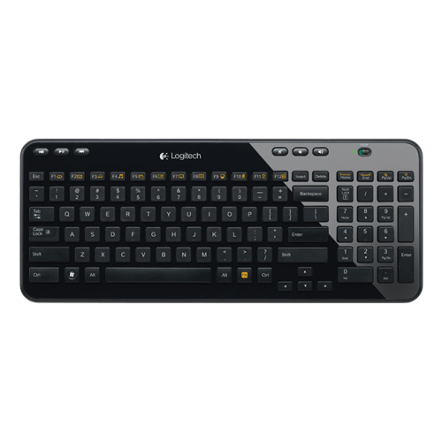 Tastatura Wireless Logitech K360, USB, Layout US, Black