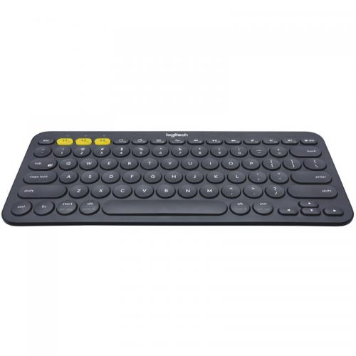 Tastatura Wireless Logitech K380, Bluetooth, Layout Olandeza, Dark Grey