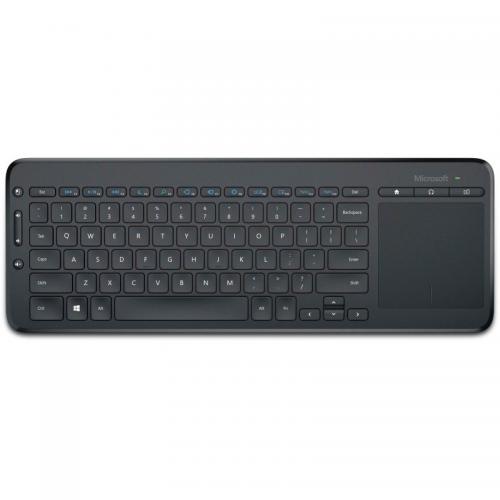 Tastatura Wireless Microsoft All-in-One Media, USB, Black