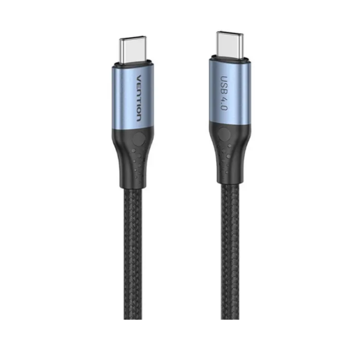 Cablu de date Vention TAVHF, USB-C male - USB-C male, 1 m, Black