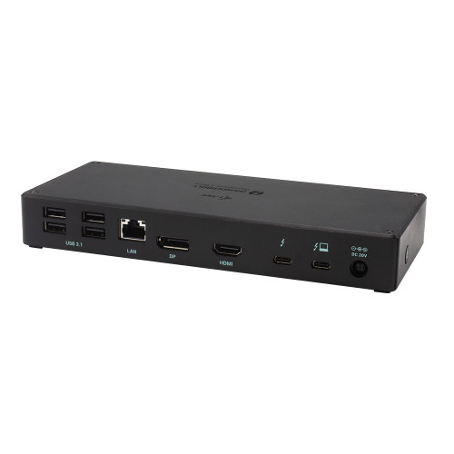 Docking Station I-tec TB3TRIPLEDOCKPD, Black