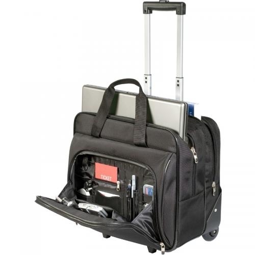 Geanta Trolley Targus Executive Black pentru laptop de 16 inch, Black