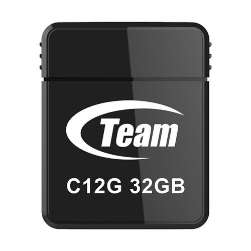 Stick Memorie TeamGroup C12G 32GB, USB 2.0, Black