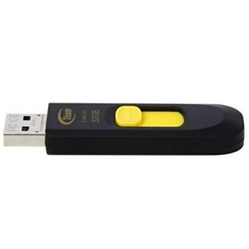 Stick Memorie TeamGroup C145 32GB, USB 3.0, Black-Yellow