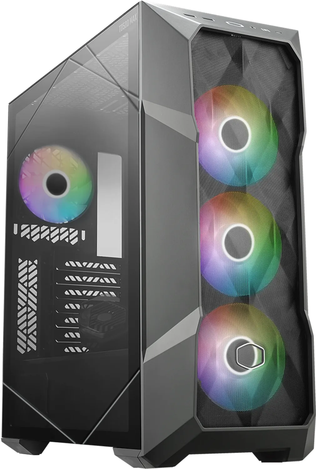 Carcasa Cooler Master MasterBox TD500 MAX ARGB Gun metal, 850 W
