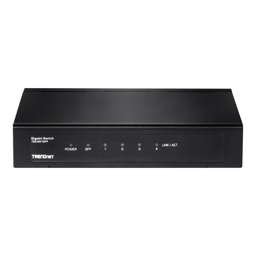 Switch TRENDnet TEG-S51SFP, 4 Porturi