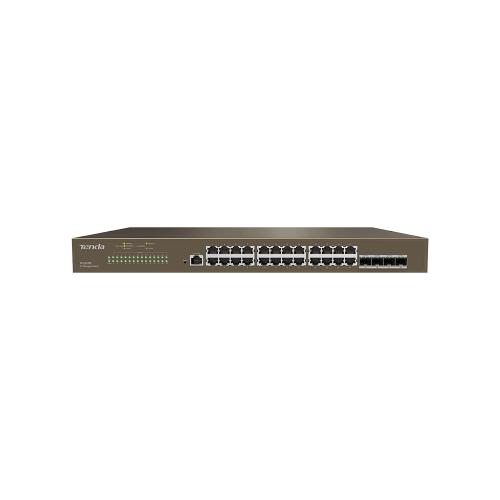 Switch Tenda TEG3328F, 24 port, 10/100/1000 Mbps