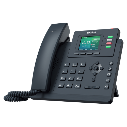 Telefon IP Yealink SIP-T33G, 4 Conturi SIP, PoE, Classic Grey