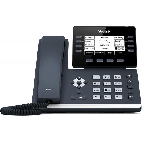 Telefon IP Yealink SIP-T53W, 12 Conturi SIP, PoE, Classic Grey