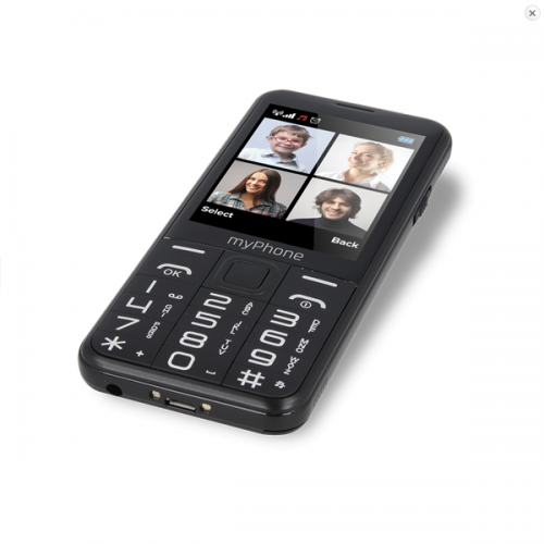 Telefon mobil MyPhone Halo Q, Dual Sim, 2G, Black