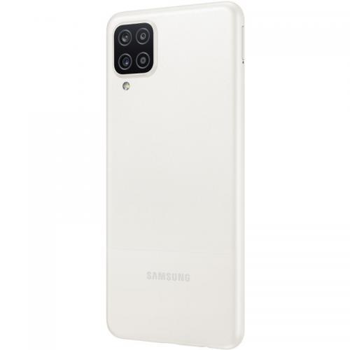 Telefon Mobil Samsung Galaxy A12 (2021), Dual SIM, 128GB, 4GB RAM, 4G, White