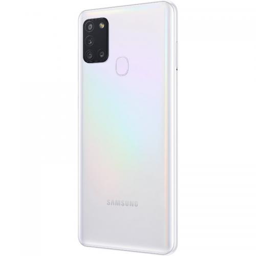 Telefon Mobil Samsung Galaxy A21S (2020) Dual SIM, 32GB, 4G, Prism Crush White