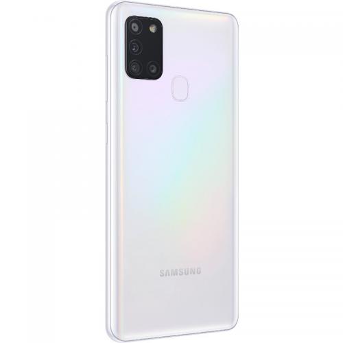 Telefon Mobil Samsung Galaxy A21S (2020) Dual SIM, 32GB, 4G, Prism Crush White