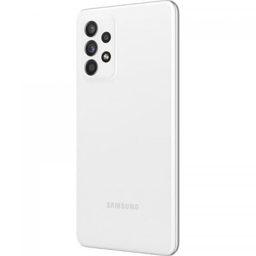 Telefon Mobil Samsung Galaxy A52 5G Edition, Dual SIM, 256GB, 8GB RAM, 5G, Awesome White
