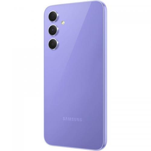 Telefon Mobil Samsung Galaxy A54, Dual SIM, 256GB, 8GB RAM, 5G, Awesome Violet