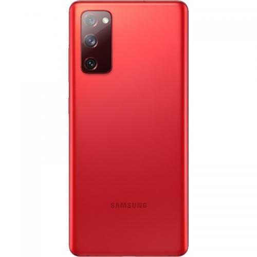 Telefon Mobil Samsung Galaxy S20 FE, Dual Sim, 128GB, 6GB RAM, 4G, Cloud Red