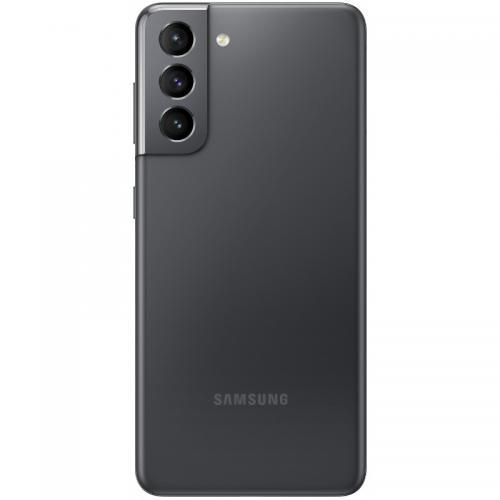 Telefon Mobil Samsung Galaxy S21 Dual SIM, 128GB, 8GB RAM, 5G, Phantom Gray