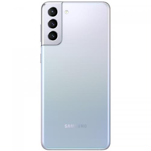 Telefon Mobil Samsung Galaxy S21 Plus Dual SIM, 256GB, 8GB RAM, 5G, Phantom Silver