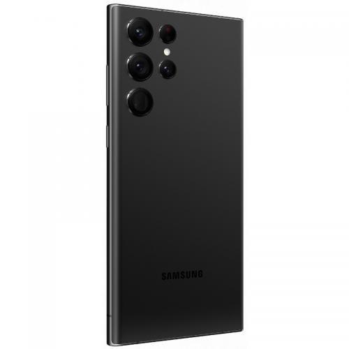 Telefon mobil Samsung Galaxy S22 Ultra Enterprise Edition, Dual SIM Hybrid, 128GB, 8GB RAM, 5G, Phantom Black