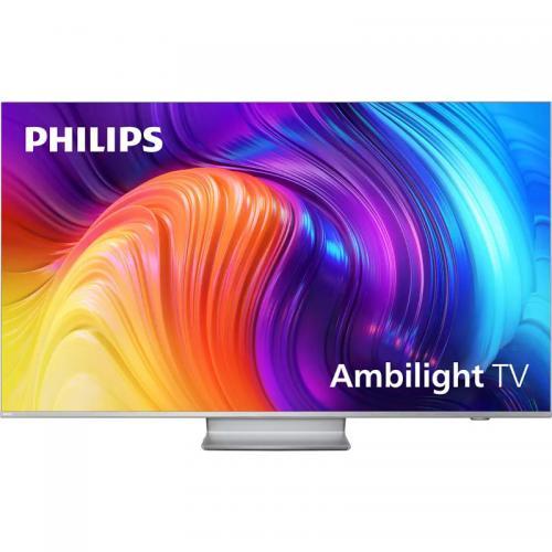 Televizor LED Philips The One Smart 65PUS8807/12 Seria PUS8807/12, 65inch, Ultra HD 4K, Silver