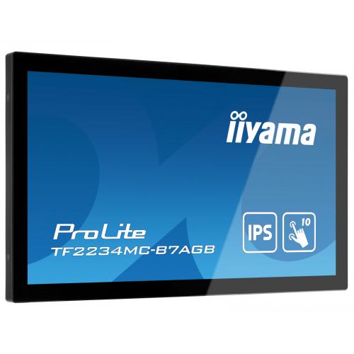 Monitor LED Touchscreen Iiyama ProLite TF2234MC-B7AGB, 21.5inch Touch, 1920x1080, 8ms GTG, Black