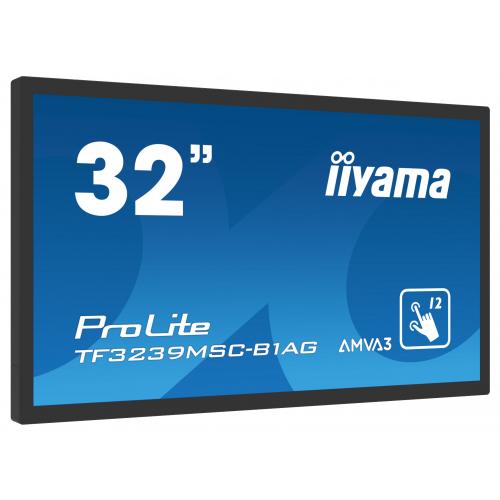 Business TV Iiyama Seria ProLite TF3239MSC-B1AG, 31.5inch, 1920x1080pixeli, Black