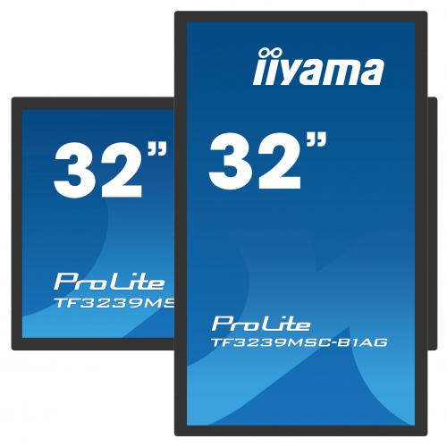 Business TV Iiyama Seria ProLite TF3239MSC-B1AG, 31.5inch, 1920x1080pixeli, Black