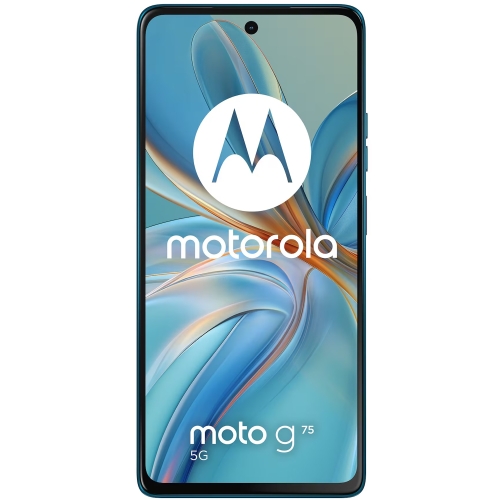 Telefon Mobil Motorola Moto G75, Dual SIM, 256GB, 8GB RAM, 5G, Aqua Blue