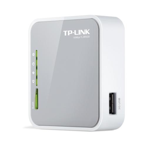 Router Wireless TP-Link TL-MR3020, WI-FI, Single-Band