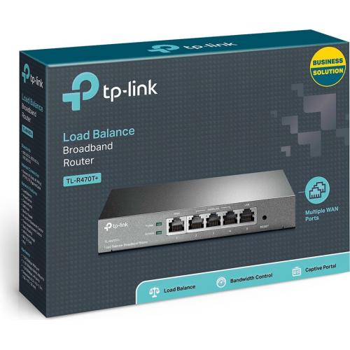 Router TP-LINK TL-R470T+, 4x LAN