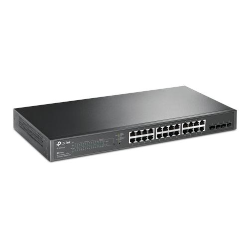 Switch TP-Link JetStream TL-SG2428P, 24 porturi, PoE+