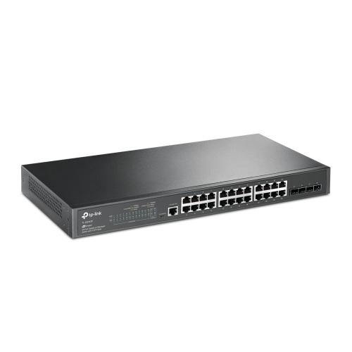 Switch TP-Link JetStream TL-SG3428, 24 porturi