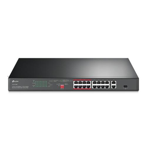 Switch TP-Link TL-SL1218P, 16 port, 10/100/1000 Mbps