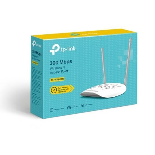 Access Point Wireless TP-Link TL-WA801N, White