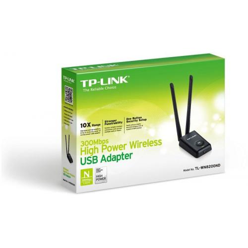 Adaptor Wireless TP-Link TL-WN8200ND, USB 2.0 mini-B, Black