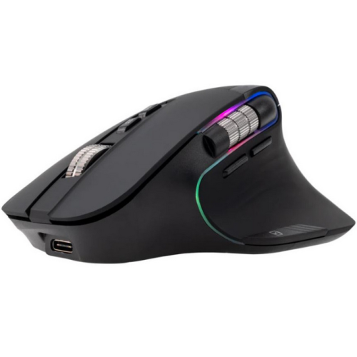 Mouse Optic Tellur Shade, RGB LED, Bluetooth, Black